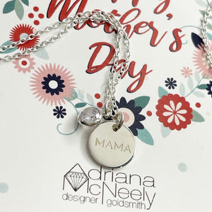 Mom & Heart Necklace