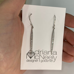 Sparkle Dangle Earrings | Adriana McNeely Designer & Goldsmith