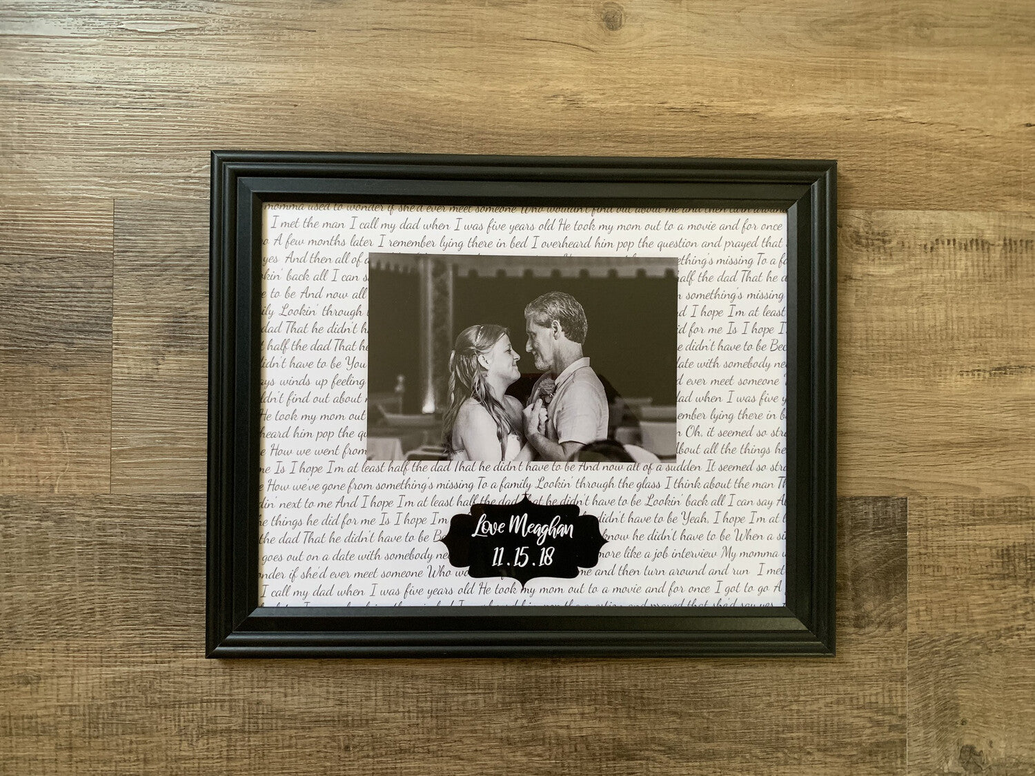 Wedding/Anniversary Song Print
