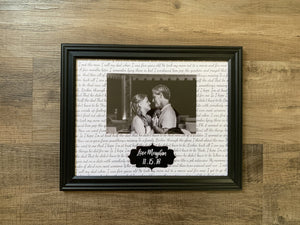 Wedding/Anniversary Song Print