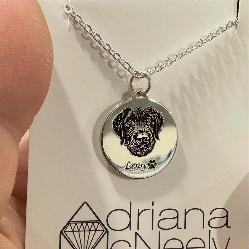 Pet Pendant - Customized to your pet. Dog or cat or any pet that you have a clear photo of.