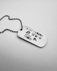 Dog Tags on Chain