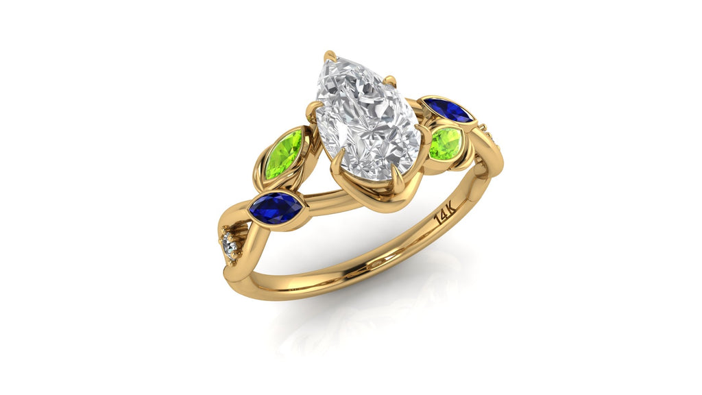 Custom engagement ring