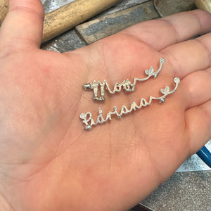 Pre order - Sweetheart font name necklace